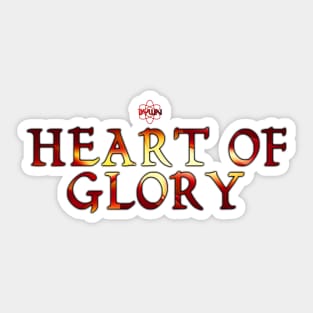 BYWN Heart of Glory Design Sticker